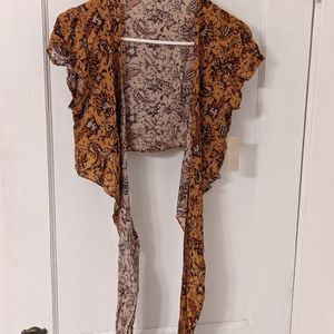 Flynn Skye That's A Wrap Crop NWT S